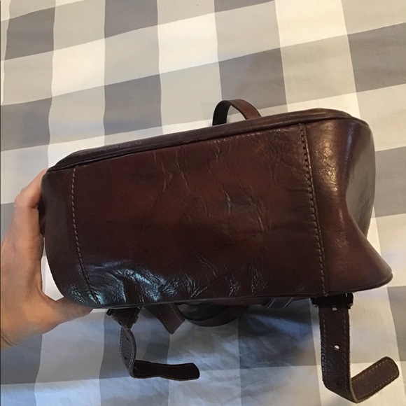 CaGi Italian Leather Backpack